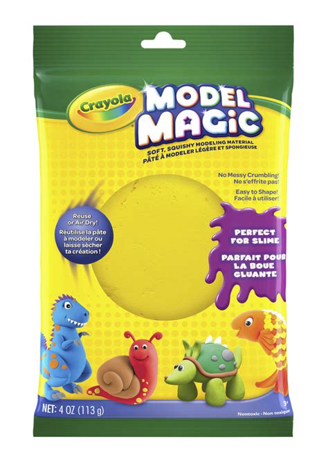 The role of polymers in Crayola model magic